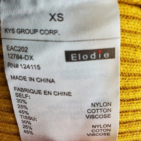 NWT Elodie Faux Wrap V-neck Sweater - Picture 5 of 5